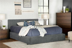 Gregory Upholstered Eastern King Panel Bed Graphite - 316020KE