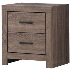 Brantford 2-drawer Nightstand Barrel Oak - 207042
