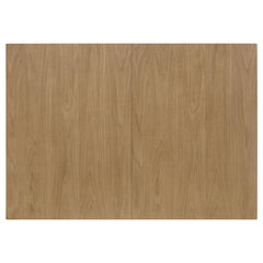 Kirby Rectangular Dining Table with Butterfly Leaf Natural and Rustic Off White - 192691