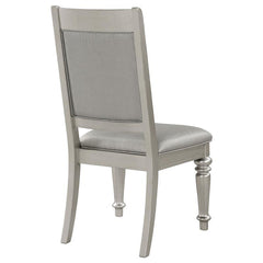 Bling Game Open Back Side Chairs Metallic (Set of 2) - 106472