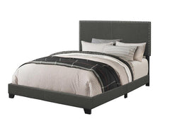 Boyd Upholstered Queen Panel Bed Charcoal - 350061Q