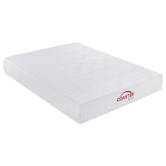 Keegan 8" Full Memory Foam Mattress White - 350063F