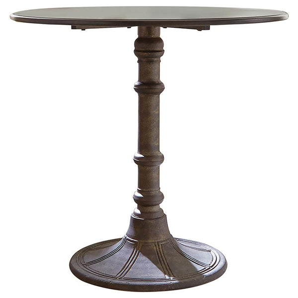 Oswego Round Bistro Dining Table Bronze - 100063