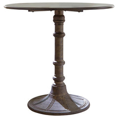 Oswego Round Bistro Dining Table Bronze - 100063