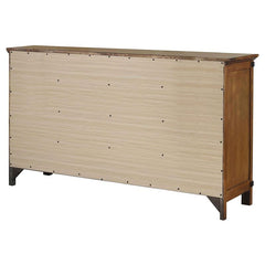 Brenner 8-drawer Dresser Rustic Honey - 205263