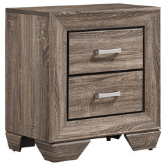 Kauffman 5-piece Queen Bedroom Set Washed Taupe - 204191Q-S5