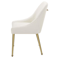 Mayette Parsons Wingback Dining Side Chairs Ivory (Set of 2) - 107562