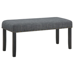 Barlow 6-piece Rectangular Dining Set Grey and Black - 150366