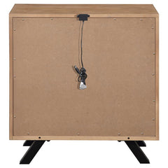 Taylor 2-drawer Nightstand Light Honey Brown - 223422