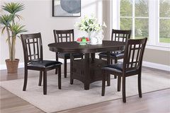 Lavon Dining Table with Storage Espresso - 102671