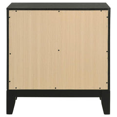 Valencia 2-drawer Nightstand Black - 223042