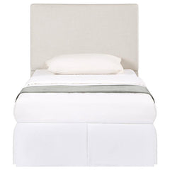 Pirro Upholstered Twin Panel Headboard Sand - 315980T