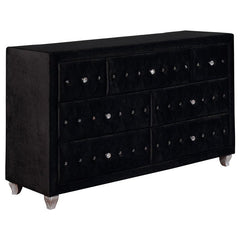 Deanna 5-piece Queen Bedroom Set Black - 206101Q-S5