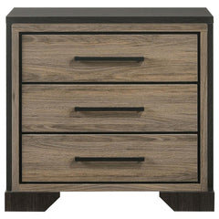 Baker 4-piece Eastern King Bedroom Set Light Taupe - 224461KE-S4
