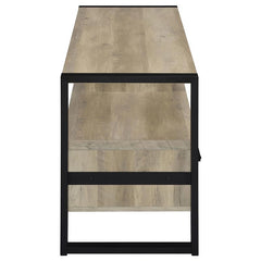 James 2-drawer Engineered Wood 48" TV Stand Distressed Pine - 704271