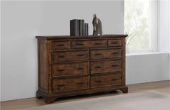 Elk Grove 9-drawer Dresser with Jewelry Tray Vintage Bourbon - 203893