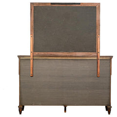Avenue 8-drawer Dresser with Mirror Weathered Burnished Brown - 223033M