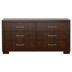 Jessica 5-piece Queen Bedroom Set Cappuccino - 200719Q-S5