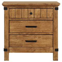 Brenner 4-piece Twin Bedroom Set Rustic Honey - 205260T-S4