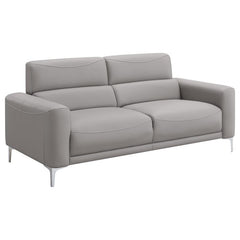 Glenmark Upholstered Track Arm Sofa Taupe - 509731