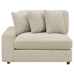 Blaine Upholstered Reversible Chaise Sectional Sofa Sand - 509899-SET
