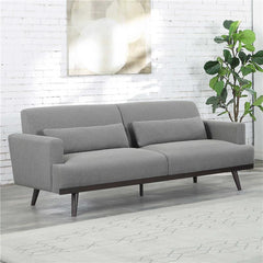 Blake Upholstered Track Arm Sofa Sharkskin - 511121
