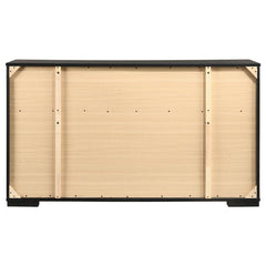 Blacktoft 6-drawer Dresser Black - 207103