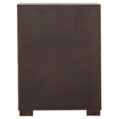 Jessica 5-piece Queen Bedroom Set Cappuccino - 200719Q-S5