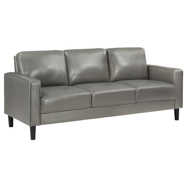 Ruth Upholstered Track Arm Sofa Grey - 508365