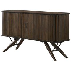 Wes 2-door Rectangular Server Dark Walnut - 115275
