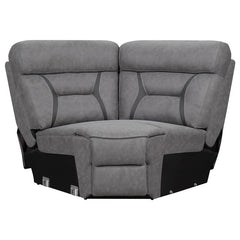 Higgins Upholstered Wedge Grey - 600370B2