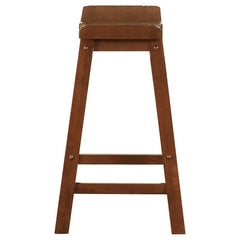 Durant Wooden Counter Height Stools Chestnut (Set of 2) - 180069