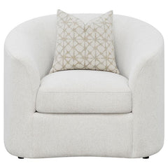 Rainn 3-piece Boucle Upholstered Sloped Arm Sofa Set Latte - 509171-S3