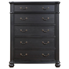 Celina 5-drawer Bedroom Chest Black - 224765