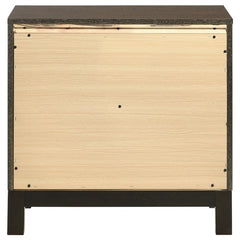 Edmonton 2-drawer Nightstand Rustic Tobacco - 204352