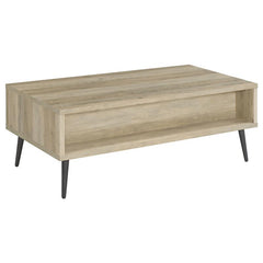 Welsh 1-drawer Engineered Wood Coffee Table Antique Pine - 701038