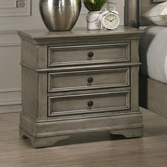 Manchester 3-drawer Nightstand Wheat Brown - 222892