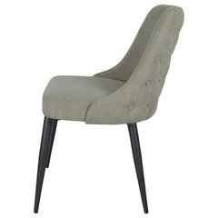 Cosmo Upholstered Curved Back Side Chairs (Set of 2) - 106044