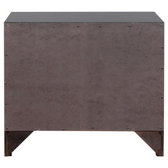 Phoenix 2-drawer Nightstand Deep Cappuccino - 200412