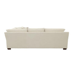 Aria Upholstered Track Arm Sectional Sofa Oatmeal - 508610
