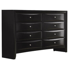 Briana 5-piece California King Bedroom Set Black - 202701KW-S5