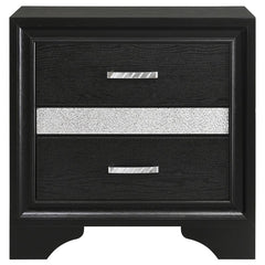 Miranda 5-piece Eastern King Bedroom Set Black - 206361KE-S5
