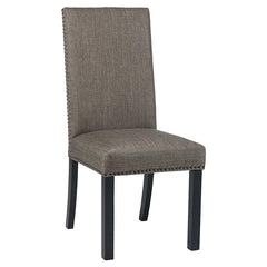 Hubbard Upholstered Side Chairs Charcoal (Set of 2) - 121752