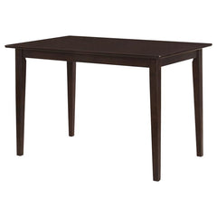 Gomez 5-piece Rectangular Dining Table Set Cappuccino - 150152