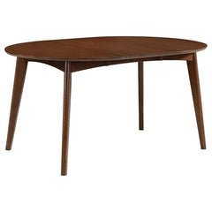 Jedda 5-piece Dining Room Set Dark Walnut and Black - 105361-S5