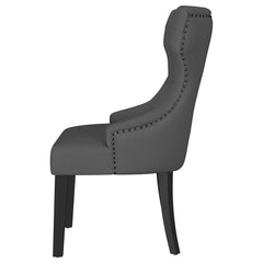 Baney Upholstered Parson Dining Side Chair with Tufted Back Grey - 115562
