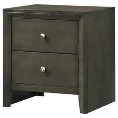 Serenity 2-drawer Nightstand Mod Grey - 215842