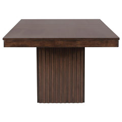 Briarwood 5-piece Rectangular Dining Set with Removable Extension Leaf Mango Oak - 182991-S5