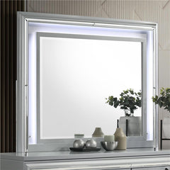 Veronica Dresser Mirror Light Silver - 224724