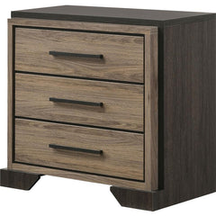 Baker 3-drawer Nightstand Light Taupe - 224462